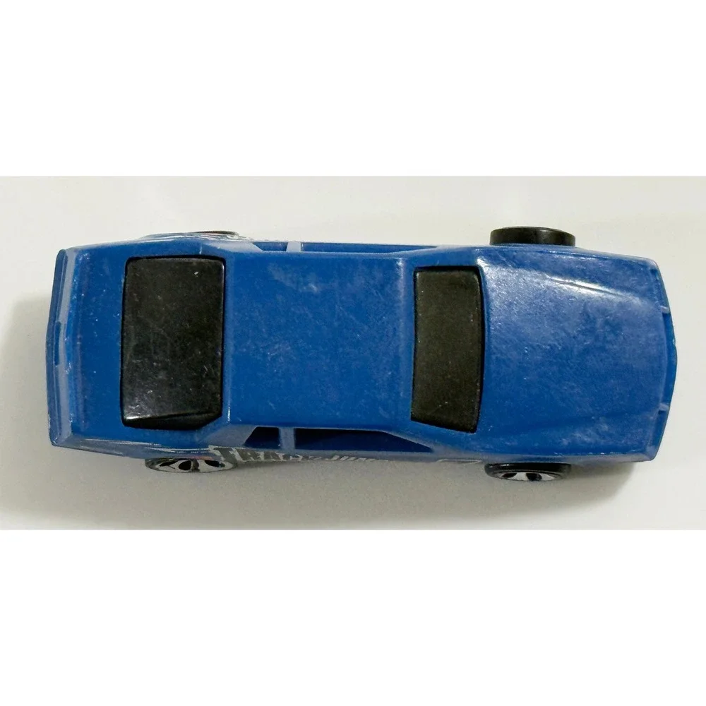 Hot Wheels Track Jumper Toy Car Kids 1:64 Blue 1983 Vintage Mattel #7 Decals